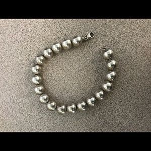 Tiffany bead ball bracelet